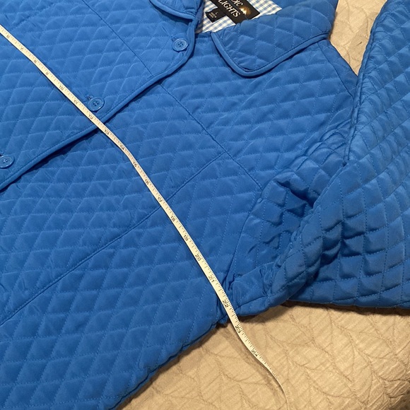 Quilted Diamond Pattern Coat - Picture 8 of 9